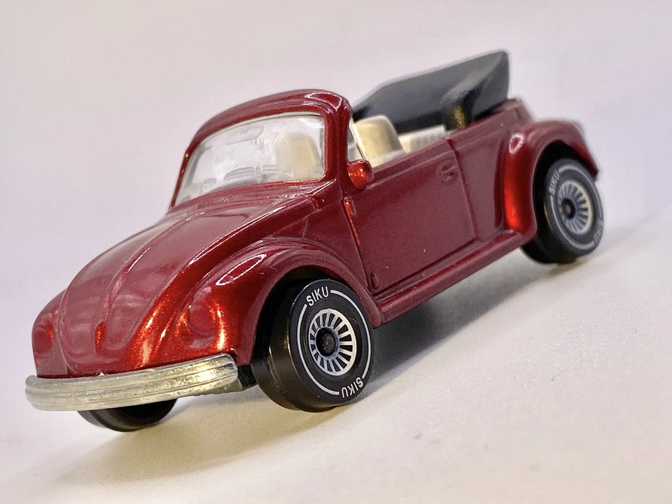 SIKU🔥Винтажный 1980 Volkswagen VW 1303 Beetle Kafer кабриолет - Западная Германия 🇩🇪 - Изображение 2 из 4
