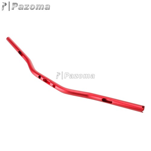 1" 25mm Red Billet Tracker Motorcycle Handlebar For Harley Sportster XL883 1200 - Picture 5 of 10