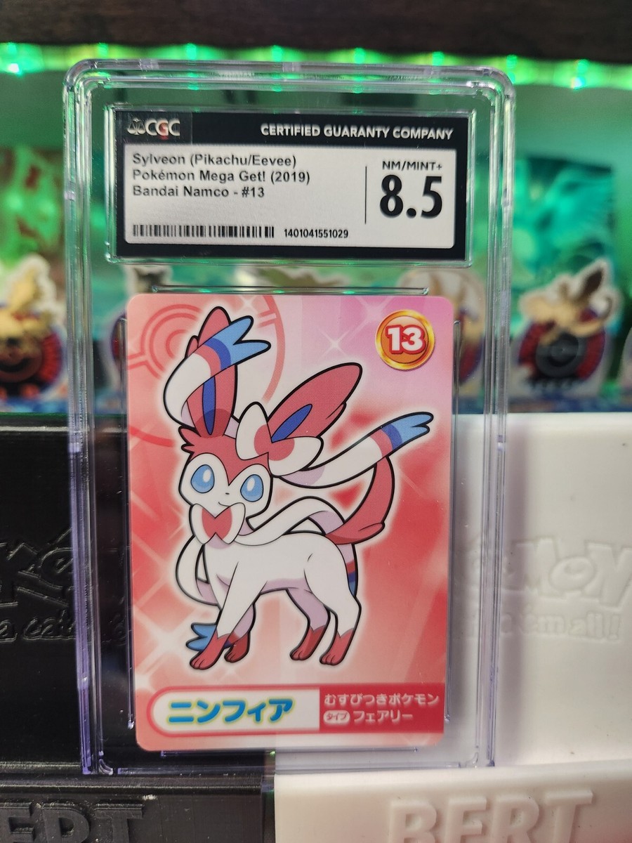 X007 Sylveon #13 Japanese Pokemon Mega Get Card Bandai Namco X007 Sylveon #13 Japanese Pokemon Mega Get Card Bandai Namco