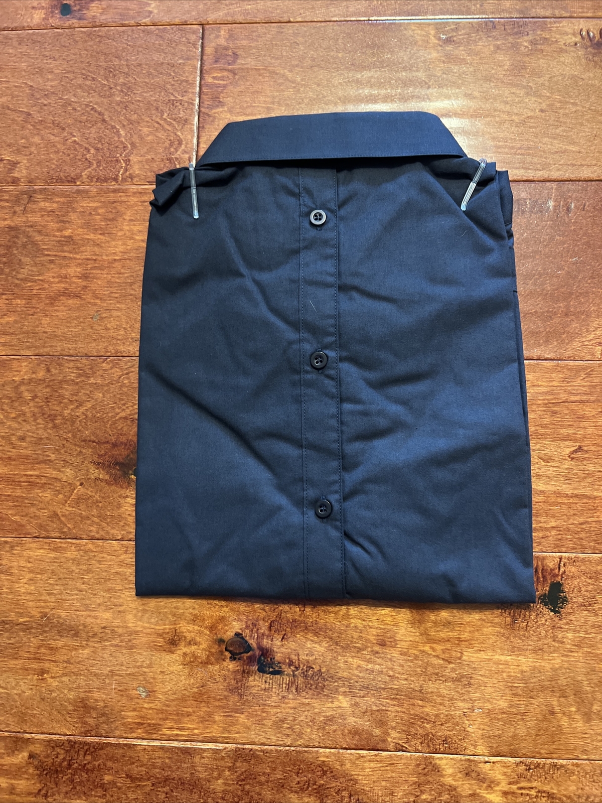 Galaxy by Harvic Mens Navy Slim Fit Collared Button-Down Shirt XL NWT $38