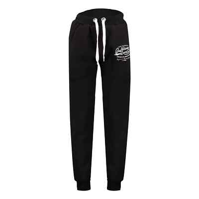 Geographical Norway MERCI Herren Schwarz Hosen Lange Trainingshose (WU8129-GNO)