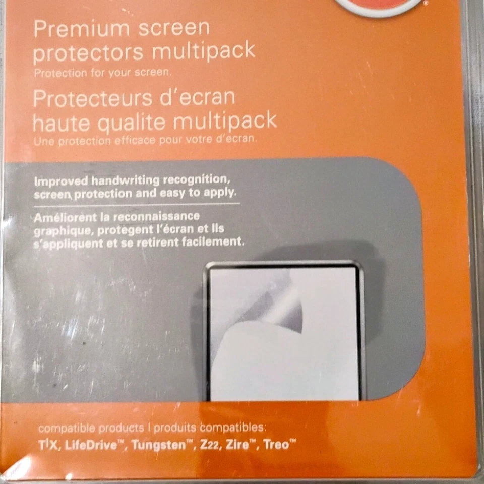 Protector de pantalla PalmOne Tungsten Zire Treo Multipack 3177WW nuevo sellado Foto 2 de 4