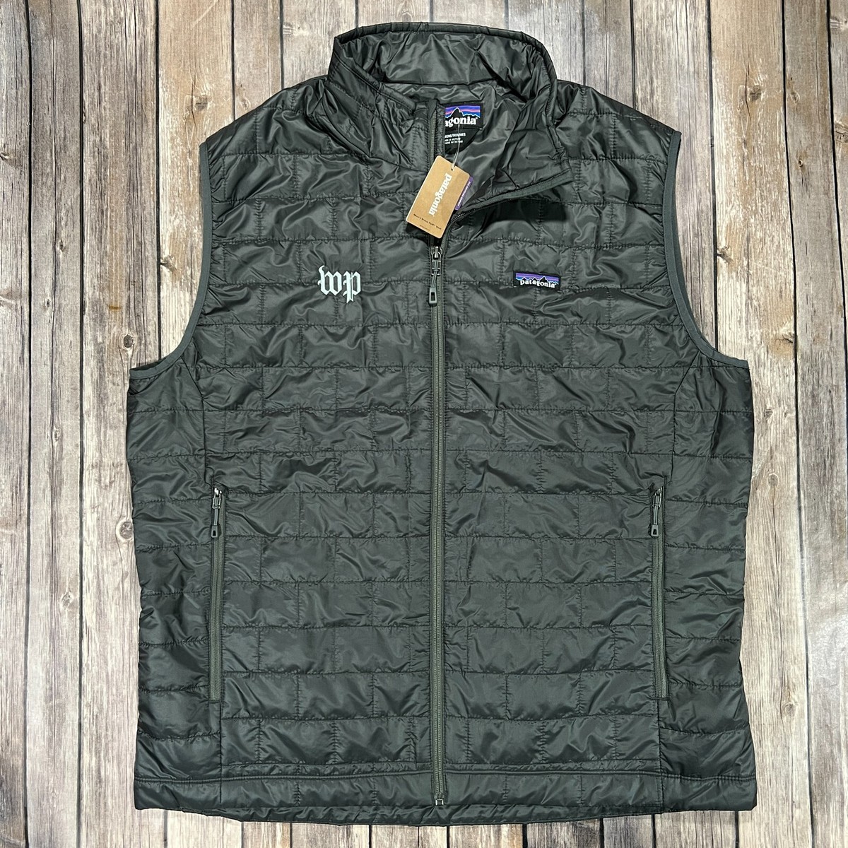 NEW Patagonia Nano Puff Vest Primaloft Insulated Full Zip XL Men 
