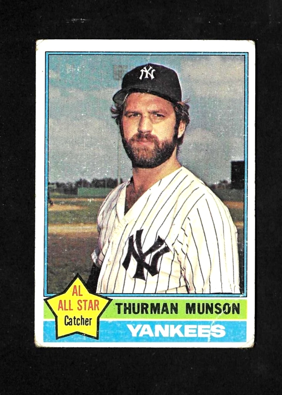 Thurman Munson trading card