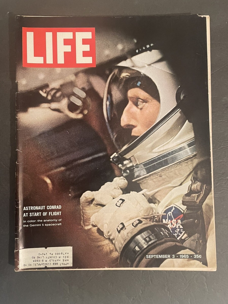 Life Magazine September 3 1965 Astronaut Conrad Gemini 5