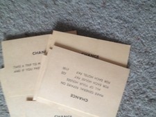 Set Of Monopoly Chance Cards. Genuine Waddingtons Parts.