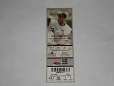 Chicago White Sox vs Twins Ticket-2005-Joe Crede HR-Jacque Jones HR-World Champs