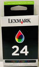 New Genuine Lexmark 24 Ink Cartridge X Series X4530 X4550 Z Series Z1420
