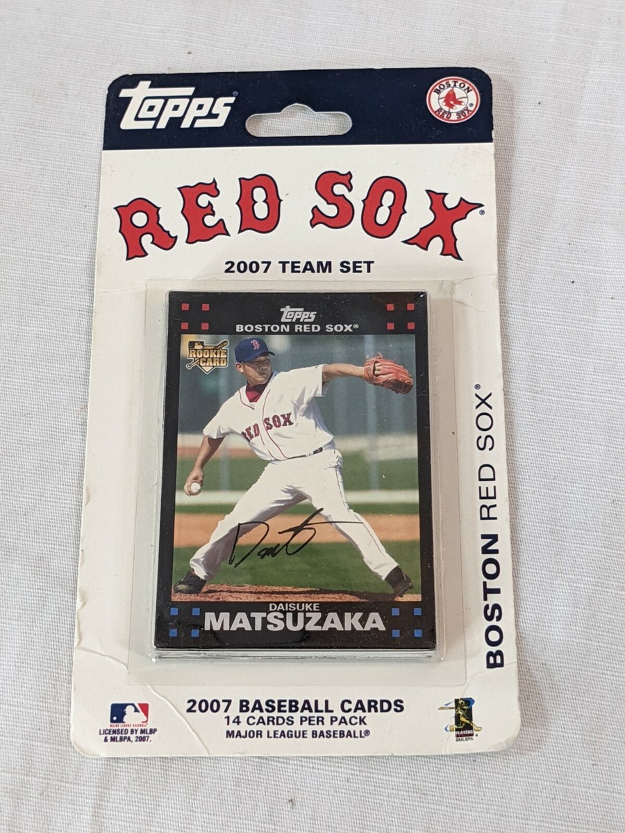 2007 TOPPS RED SOX TEAM SET 14 CARDS - Wear to Box (Unopened) | eBay