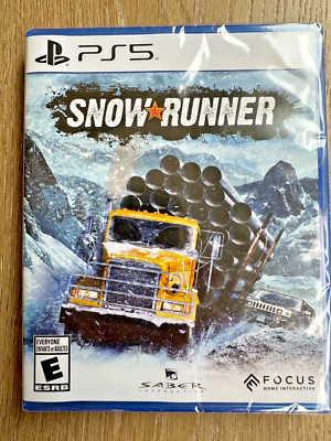 Snowrunner PS5 US Version Snow Runner Brand New Sealed Fast Ship with Tracking