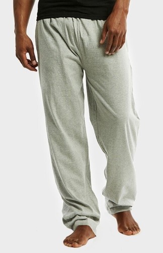 MENS COMFY COTTON POLY KNIT LOUNGE SLEEP PAJAMA PJ w/ POCKETS CASUAL PANTS S M L - 第 5/5 張圖片
