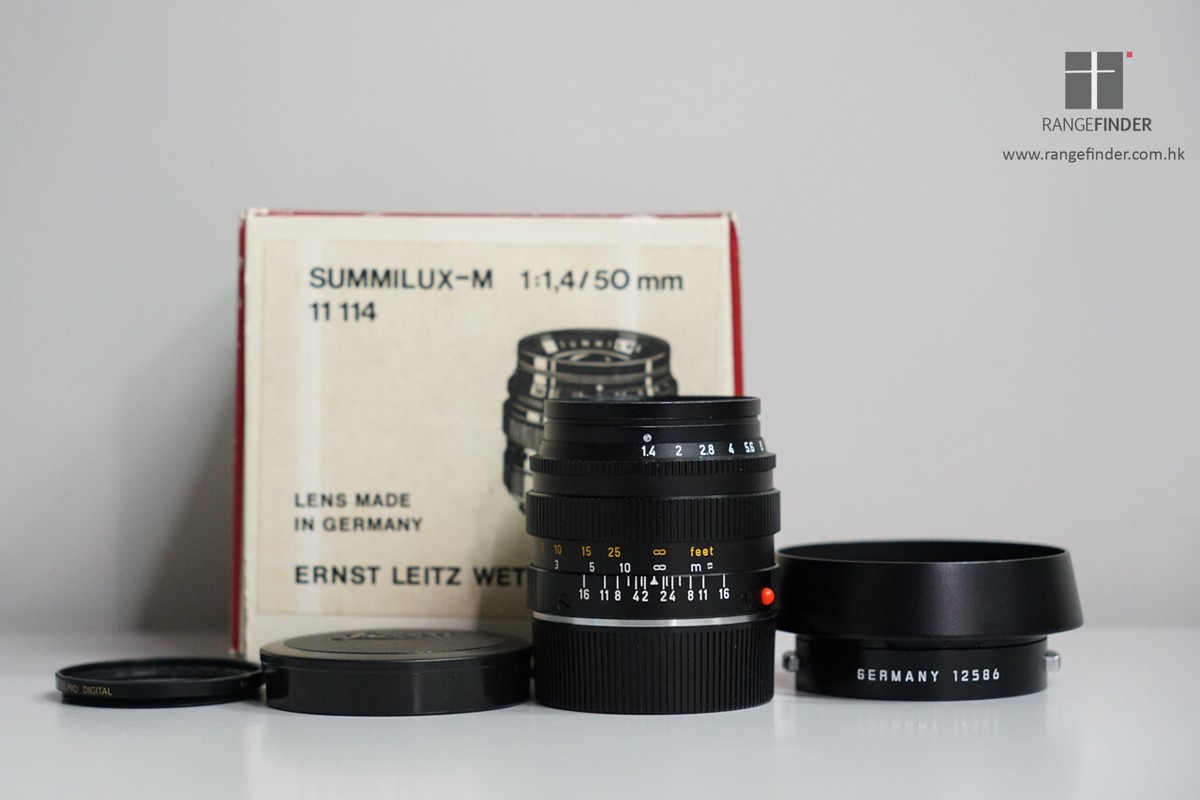 Leica Summilux-M 50mm F1.4 – Black Lens / V2 (11114) - Pre