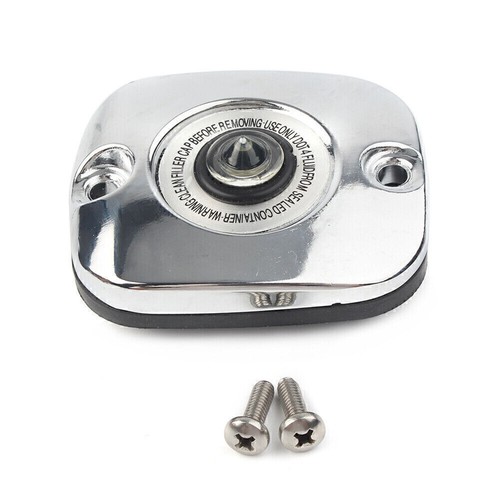 Bremsflüssigkeitsbehälter Bremszylinder Deckel Für Harley Softail Dyna Touring - Picture 3 of 7