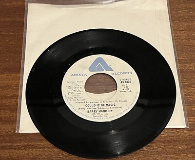 Barry Manilow - Could It Be Magic / I Am Your Child - 7'' Vinyl USA Arista 1975
