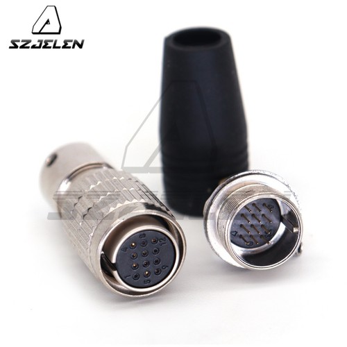 Conector Hirose HR25-9TP-12S y HR25-9TR-12P enchufe hembra y enchufe macho - Imagen 8 de 13