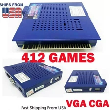 Arcade 412 in 1 Blue Elf Multi Game PCB Board JAMMA Arcade VGA CGA CRT VERTICAL