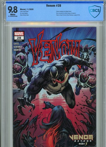 Venom #28 (2020) | 9.8 NM/MT | CODEX Revealed as Dylan Brock | Virus Revealed