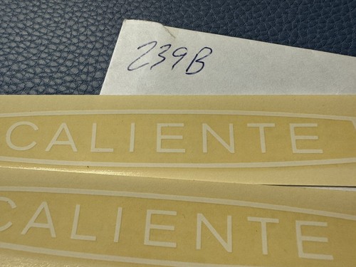 Lot 2 RARE Bicycle Cycling SCHWINN CALIENTE Waterslide Type Decal Sticker USA - Picture 9 of 9