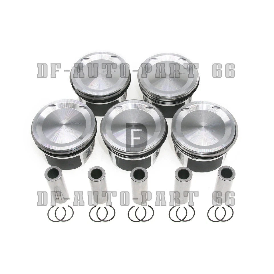 Juego de 5 anillos de pistón STD para Volvo S40 S60 S80 C30 C70 XC90 2.5T T5 L5 B5254T Foto 2 de 4