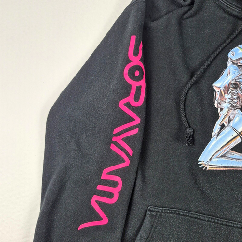 HUF Sorayama Black Hoodie M medium robot - Bild 4 von 8