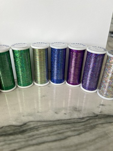 New Superior Threads Glitter Thread Metallic 13 Assorted Colors￼ - Picture 3 of 7