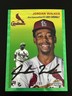 2023 Topps Chrome Platinum Anniversary Jordan Walker Green Wave /99 RC Cardinals
