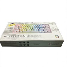 Razer Huntsman Mini Mercury 60 with Clicky-Purple Switch: Gaming Keyboard