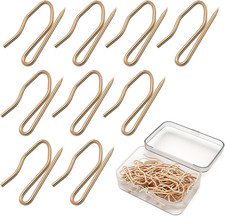 60 Pack Curtain Pins Hooks Pleat Gradient Color