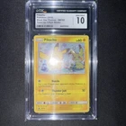 Pokemon Pikachu SM162 Holo Black Star Promo Sun & Moon Team Up Blister CGC 10