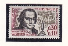 🦬Timbre France N°1373 - Luxe ** - Louis Vauquelin Chimiste  -  MNH** - 1963🦬