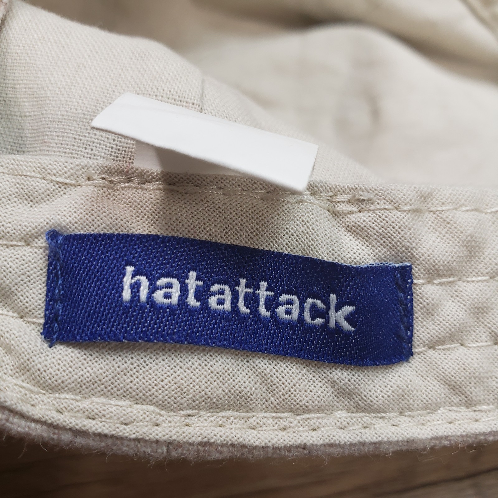 Hatattack Hat Cap Strap Back Beige Wool Blend Cas… - image 6