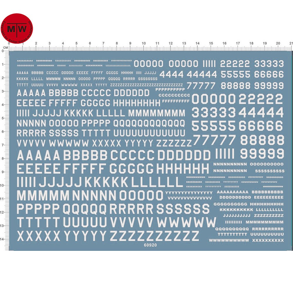 Register Number Sticker UK USA Number Letter Decals (White) 60920 | eBay