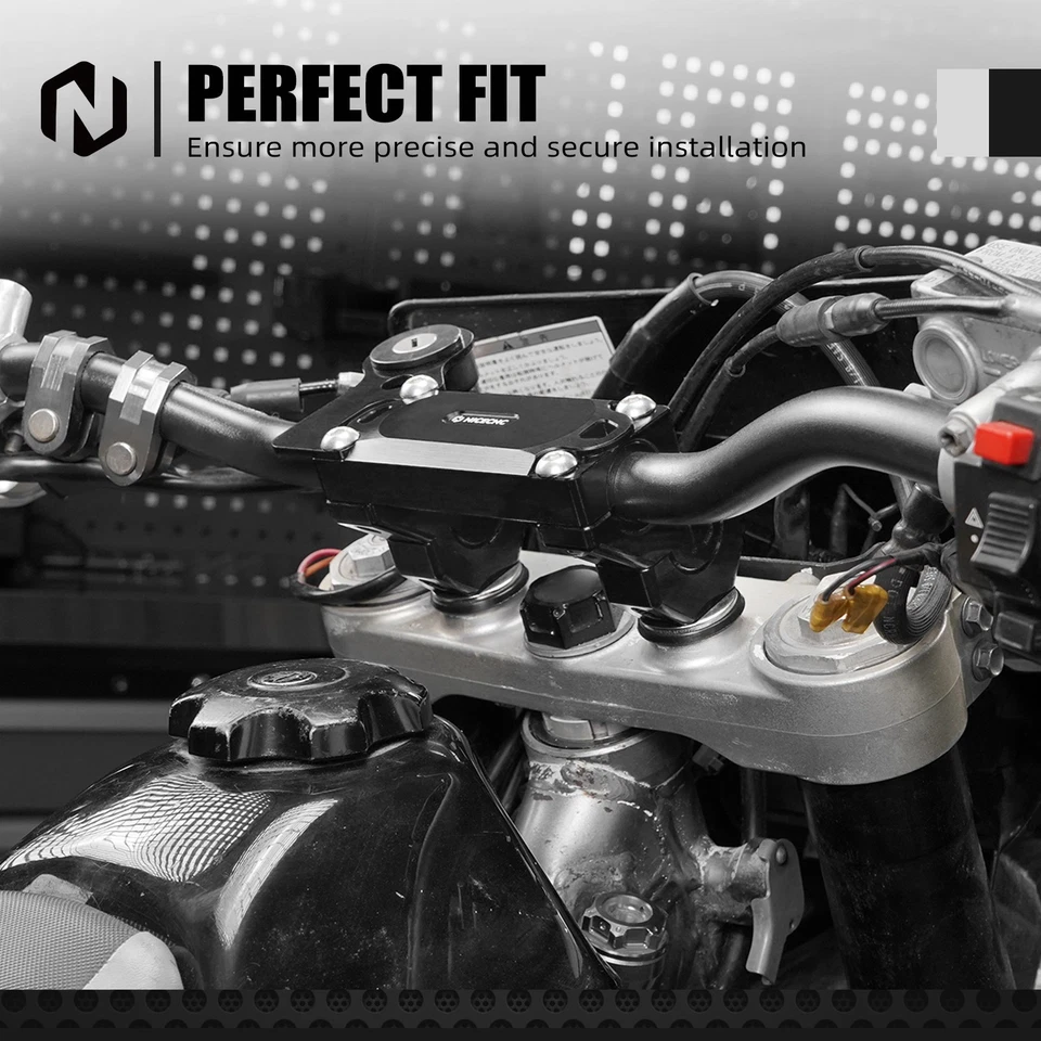 Kit de abrazadera de montaje elevador para manillar NICECNC para Suzuki DRZ 400SM DR-Z400SM 2005-2024 Foto 2 de 4