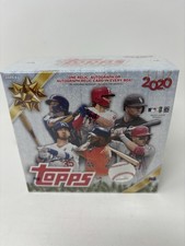 2020 Topps Holiday MLB Baseball Factory Sealed Mega Box