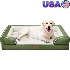 Orthopedic Large Dog Bed Waterproof Non-Slip Easy Clean Removable Cover Foam New