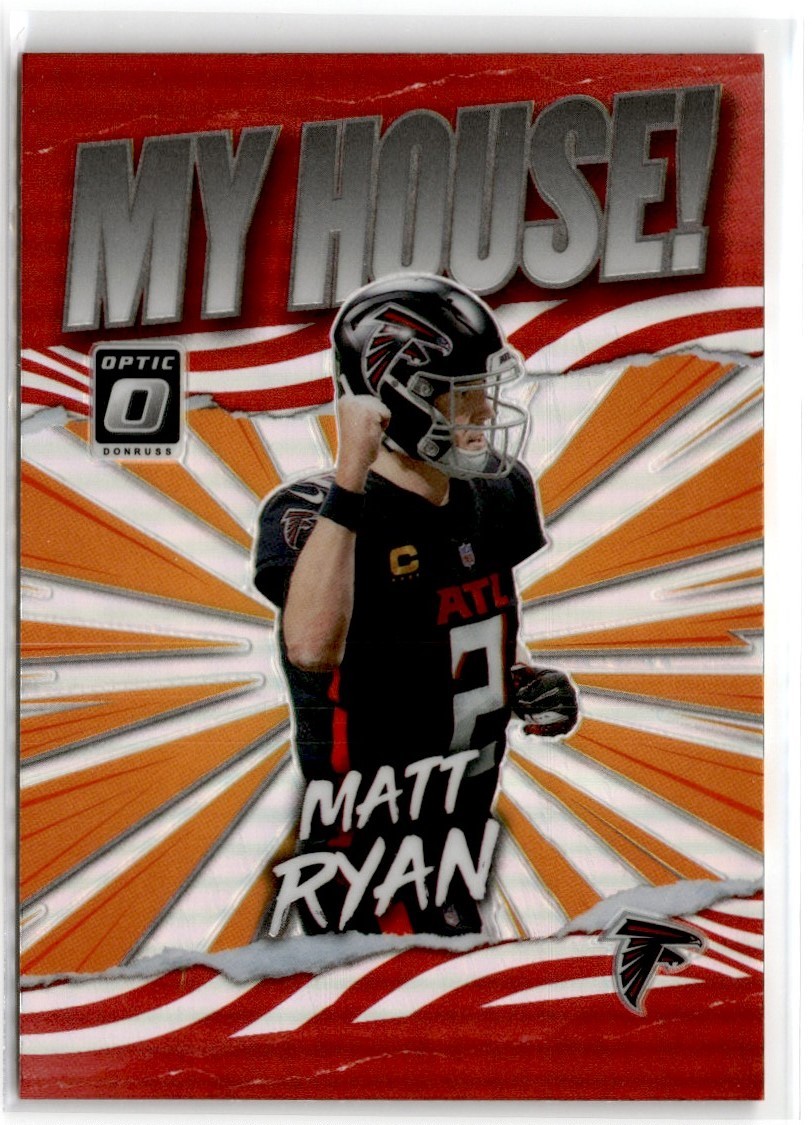 2021 Donruss Optic My House! Holo Matt Ryan Atlanta Falcons #MH-17