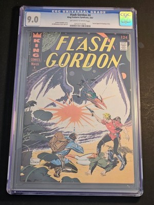 Flash Gordon #4 (King Features March 1967) CGC Graded 9.0  - AL Williamson -