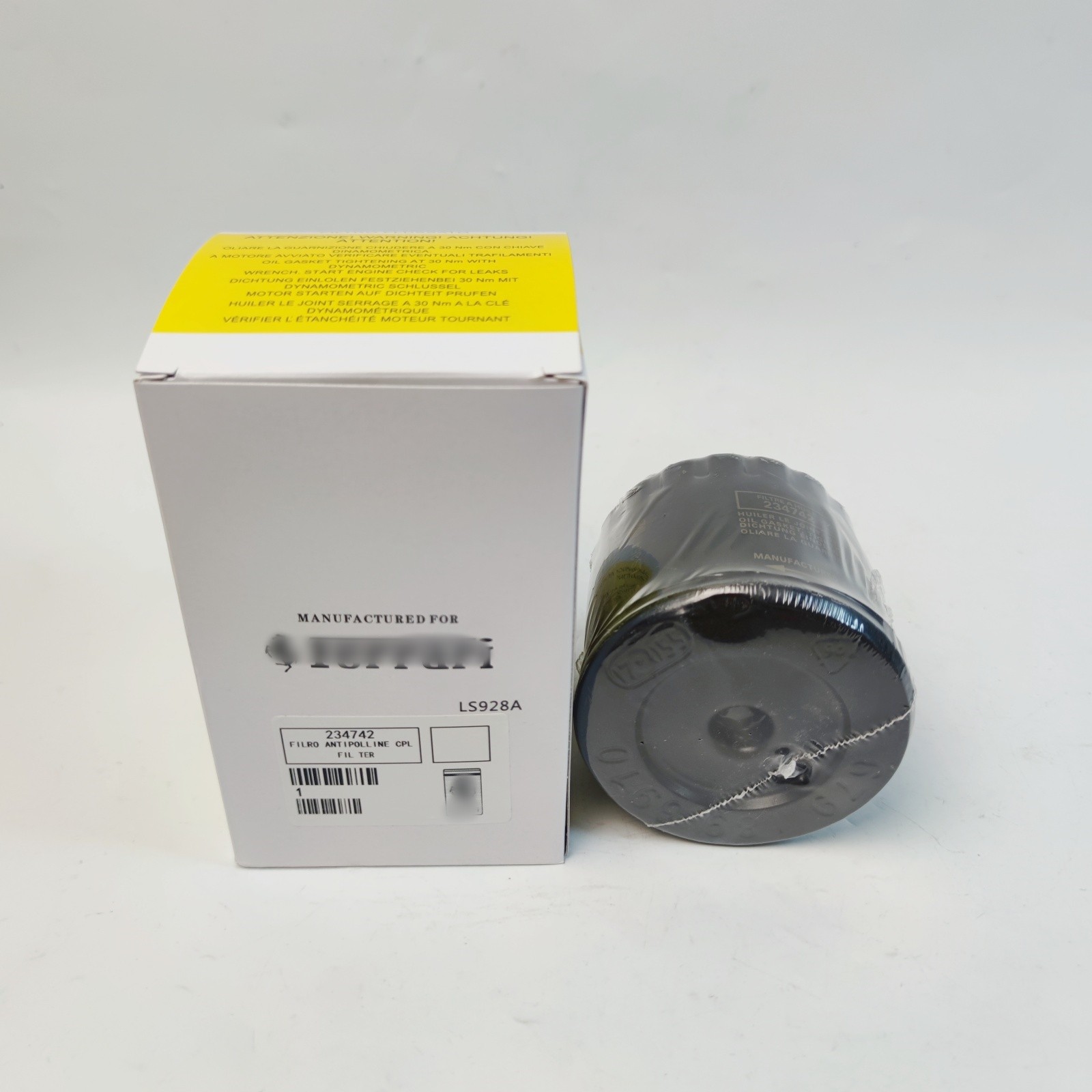 Ferrari F430 Oil filter P/N 234742