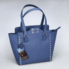 Brand New Old Stock Gun Toten Mamas Gtm-77 Blue Leather Conceal Carry Purse