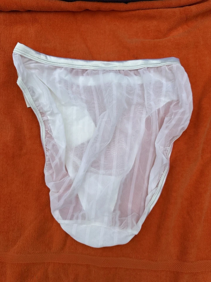 BRAGAS BREVES TRANSPARENTES BRILLANTES BLANCAS WARNERS THE NAKED TRUTH DE COLECCIÓN Talla 7 Nuevas con etiquetas Foto 2 de 2