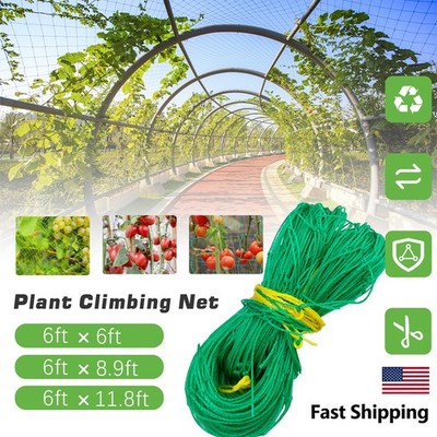 Heavy-Duty Plant Trellis Netting - Premium Garden Trellis&Vegetable Support Net