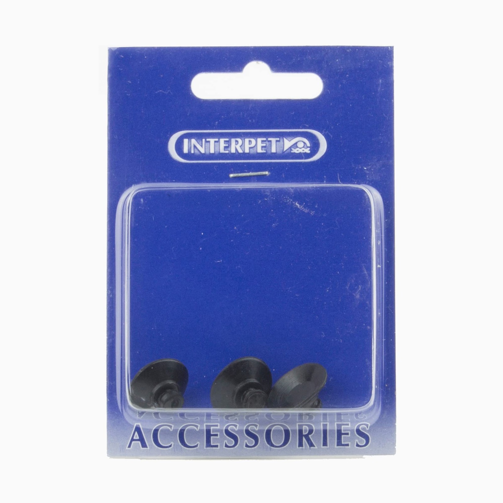 Interpet Replacement Sucker Set for PF 3 Count (Pack of 1), transparent