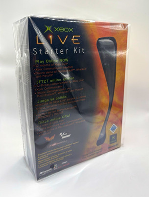 Microsoft Xbox LIVE Starter Kit Sealed Neu New OG