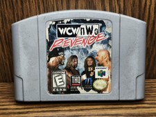 WCW/NWO Revenge (Nintendo 64, 1998) Authentic Rare Tested Working