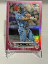 2022 Topps Chrome - Paul Goldschmidt #82 Pink Refractor
