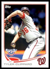 Tyler Clippard 2013 Topps Opening Day #166 Nationals MLB READ FREE SHIPPING