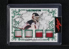 2023 Leaf Ultimate Hockey Icons Emerald Spectrum 1/3 Martin Brodeur HOF y0t