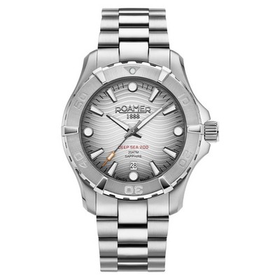 Roamer Deep Sea 200 860833 41 15 70   Herrenuhr, sportlich-elegant, 43 mm, Edels