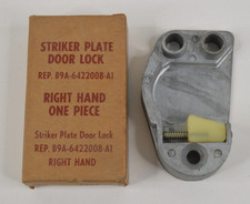 1959-1963 Ford Lincoln Mercury Edsel Door Striker Lock Plate Fmc-14 New Nos 1959-1963 Ford Lincoln Mercury Edsel Door Striker Lock Plate Fmc-14 New Nos