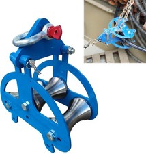 Heavy Duty Cable Puller Sheave, Cable Feeding...